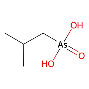 (2-Methylpropyl)arsonic acid structure