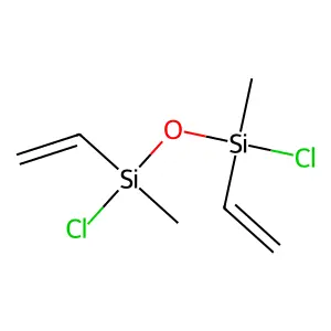 1,3-二氯-1,3-二甲基-1,3-二乙烯基二硅氧烷 structure
