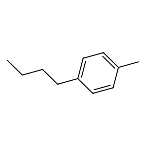 1-Butyl-4-methylbenzene structure