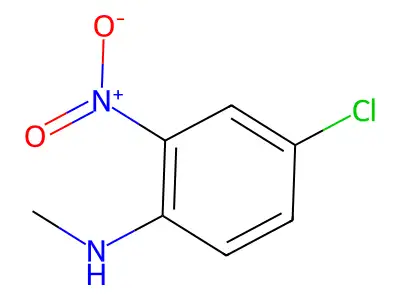 4-chloro-N-methyl-2-nitroaniline structure