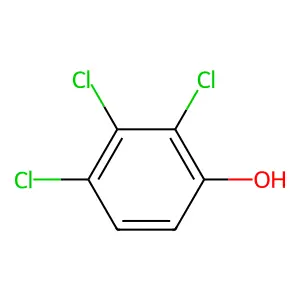 2,3,4-Trichlorophenol structure