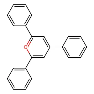 2,4,6-Triphenylpyrylium structure