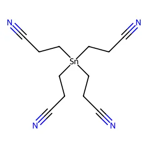 3,3',3',3''-锡四基四丙腈 structure