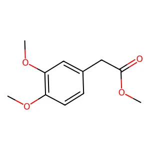 3,4-二甲氧基苯乙酸甲酯 structure