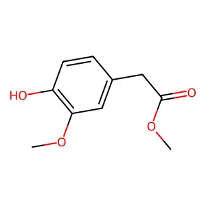 4-羟基-3-甲氧基苯乙酸甲酯 structure