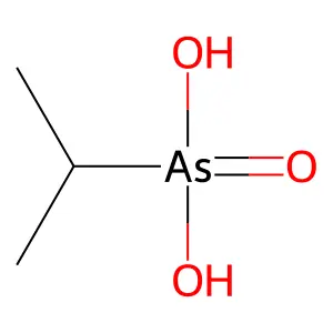 Propan-2-ylarsonic acid structure