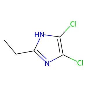 4,5-dichloro-2-ethyl-1H-imidazole structure