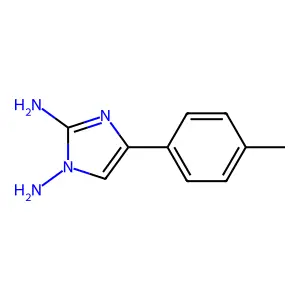 4-(4-Methylphenyl)-1H-imidazole-1,2-diamine structure