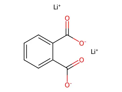 Dilithium phthalate structure