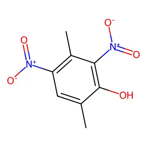 2,5-Xylenol, 4,6-dinitro- structure
