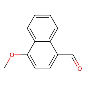 4-甲氧基-1-萘甲醛 structure