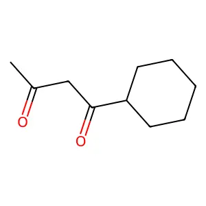 1-Cyclohexylbutane-1,3-dione structure