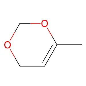 4H-1,3-Dioxin, 6-methyl- structure