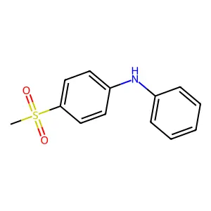 4-甲磺酰基-N-苯基苯胺 structure