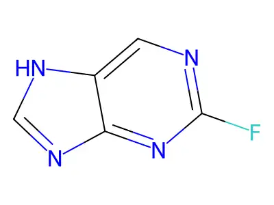 2-fluoro-7H-purine structure