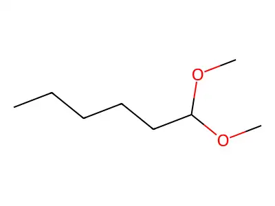 1,1-Dimethoxyhexane structure
