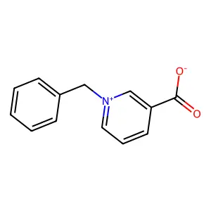 3-羧基-1-(苯甲基)吡啶内盐 structure