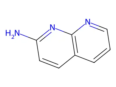 2-Amino-1,8-naphthyridine structure