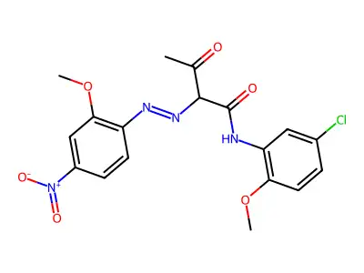 颜料黄111 structure