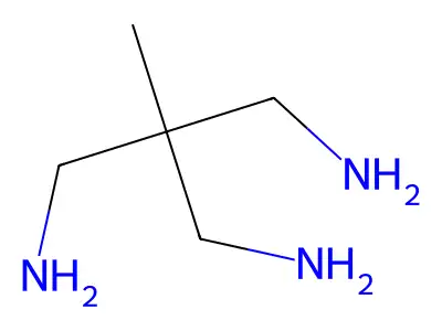 三(胺甲基)乙烷 structure
