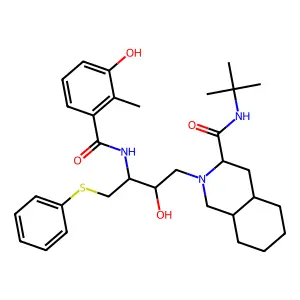 奈非那韦 structure