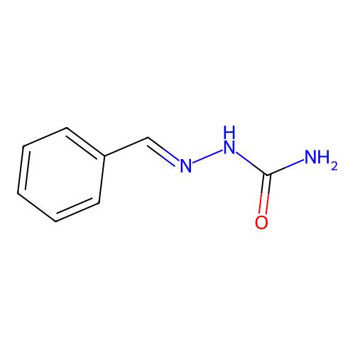 Benzaldehyde semicarbazone structure