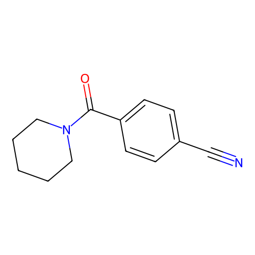 4-(Piperidine-1-carbonyl)benzonitrile structure