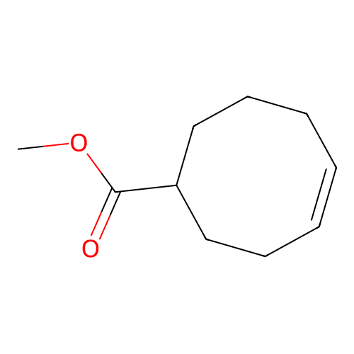 methyl (4Z)-cyclooct-4-ene-1-carboxylate structure