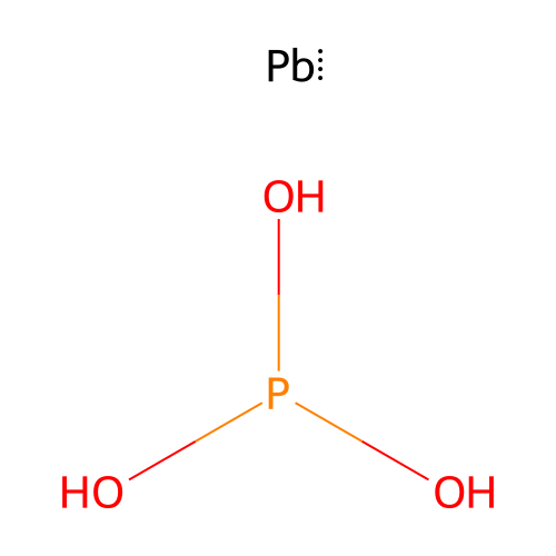Phosphonic acid, lead salt (1:?) structure
