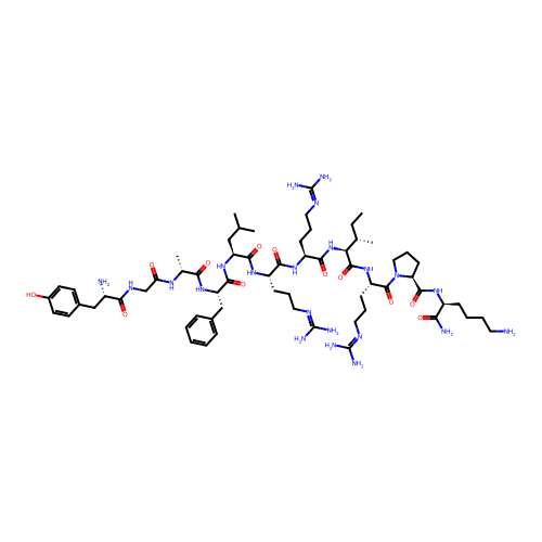 (D-Ala3)-Dynorphin A (1-11) amide structure