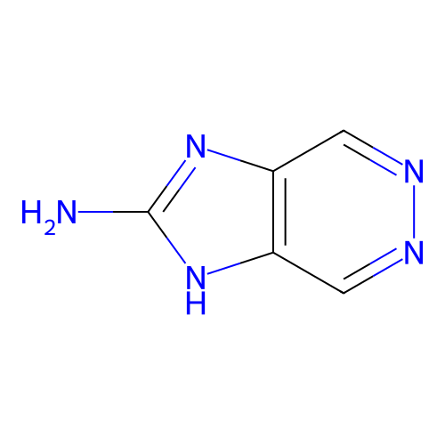 1H-Imidazo(4,5-d)pyridazin-2-amine structure