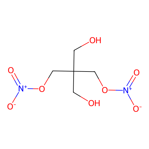 Pentaerythritol dinitrate structure