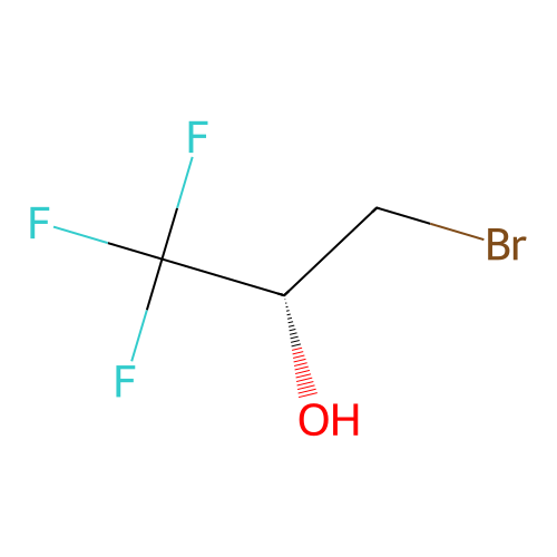 (R)-3-Bromo-1,1,1-trifluoropropan-2-ol structure