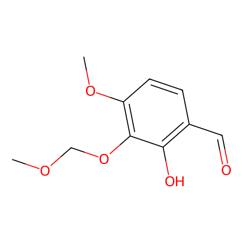2-Hydroxy-4-methoxy-3-(methoxymethoxy)benzaldehyde structure