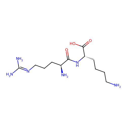 Arginyllysine structure