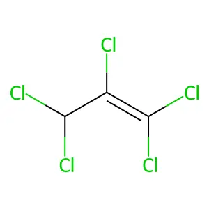 1,1,2,3,3-Pentachloro-1-propene structure
