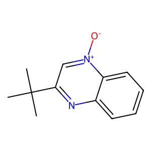 3-Tert-butyl-1-oxidoquinoxalin-1-ium structure