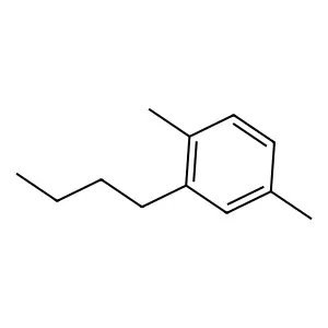 1,4-Dimethyl-2-n-butylbenzene structure