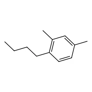 1-Butyl-2,4-dimethylbenzene structure