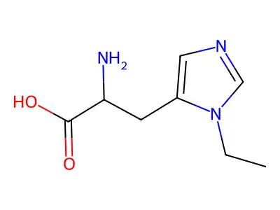 3-Ethylhistidine structure