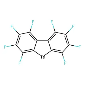 Octafluorodibenzotellurophene structure