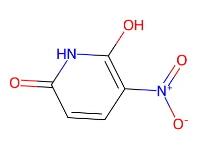 3-Nitropyridine-2,6-diol structure