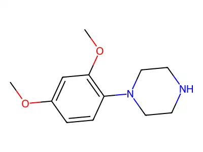 1-(2,4-Dimethoxyphenyl)piperazine structure