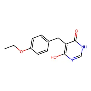 5-(4-Ethoxybenzyl)-4,6-pyrimidinediol structure