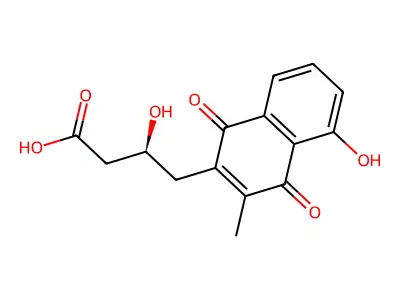 Juglomycin Z structure