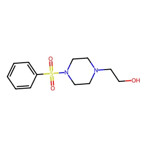 2-(4-(Phenylsulfonyl)piperazin-1-yl)ethanol structure