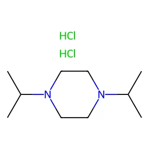 Piperazine, 1,4-diisopropyl-, dihydrochloride structure