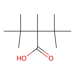 2-叔丁基-2,3,3-三甲基丁酸 structure