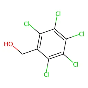 2,3,4,5,6-Pentachlorobenzenemethanol structure