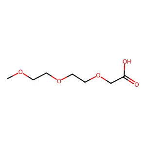 (2-(2-甲氧基乙氧基)乙氧基)乙酸 structure